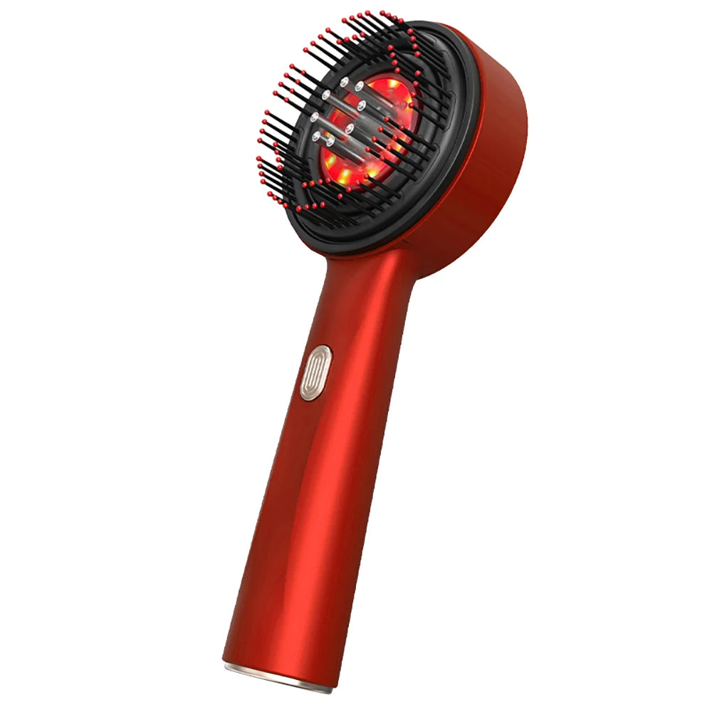 Azura™ | Electric scalp massage comb - Red light and oil applicator - Anti-hair loss and hair growth