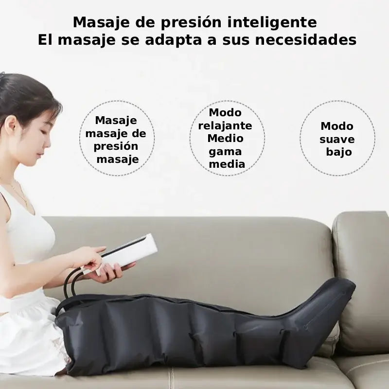 Azura™ | Jinkairui — Leg massager with air compression (kneading + heat)