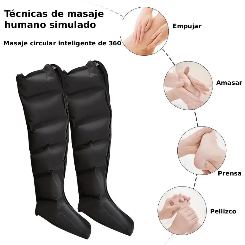 Azura™ | Jinkairui — Leg massager with air compression (kneading + heat)
